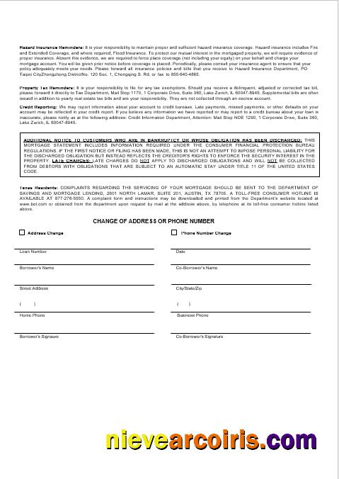 Taiwan Bank of Taiwan bank mortgage statement 3